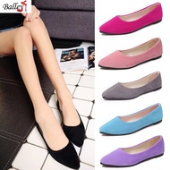 🔥ReadyStockInMalay🇲🇾Women Shoes Flat Shoes Pointed Flats Pointed Shoes Women Flat Shoe Flats Women S