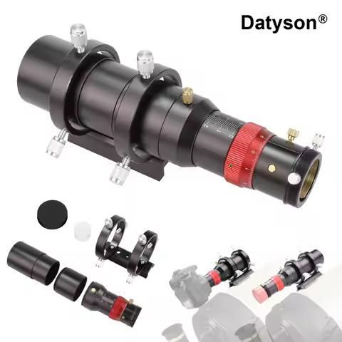 Datyson 1.25" 50mm Dual-Speed Focusing Guide Scope B5P9976D Multi-Use Telescope Finder Scope for Aut