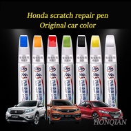 HN | สำหรับ Honda Car Scratch Repair Agent Auto Touch Up ปากกา Car Care Scratch Clear Remover Paint Care กันน้ำ Auto Mending เติมสีปากกาเครื่องมือสำหรับ Honda CITY JAZZ CIVIC HRV CRV BRV Accord Odyssey VEZEL