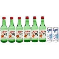 Jinro Soju - STRAWBERRY - 6 Pack Bundle - 13% abv (06 x 360ml Bottle) FREE SHOT GLASS!!
