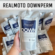 (พร้อมส่ง/ของเกาหลีแท้ราคาถูกที่สุด) Realmoto Perfect Salon Down Perm ขั้นตอนเดียว น้ำยายืดผมตรง ดัด