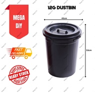 12 Gallon Dustbin / Rubbish Bin / Plastic Garbage Dustbin with cover / Tong Sampah / Garbage Bag / R