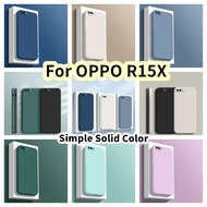 【Yoshida】For OPPO R15X Silicone Full Cover Case Stain resistant Case Cover