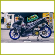 ➦ ╯ ∵ NVX MALAYSIA X THAILAND TRANSPARENT DECALS FOR AEROX V1