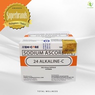 24 Alkaline-C Original Sodium Ascorbate, Non-Acidic Vitamin C, Immune System Booster, Capsule