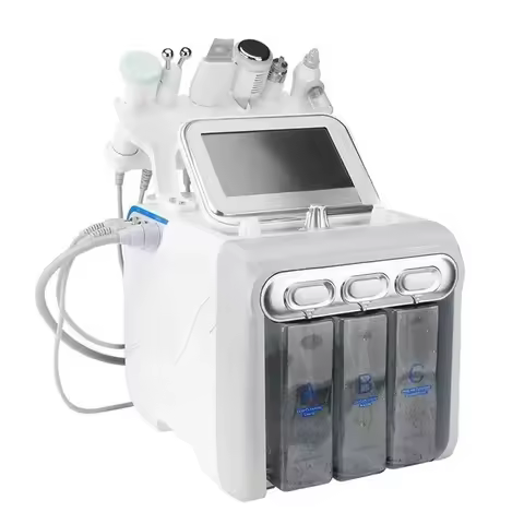 Hot sale Cheap price multifunction 6 in 1 h2o2 hydro facial dermabrasion machine for rejuvenation