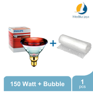 Philips Incandescent 230V PAR38E Infrared 150W / Bohlam Lampu Terapi Infrared / Lampu Infra Merah 15
