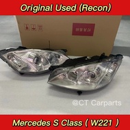 Mercedes S Class W221 Headlamp Original W221 Headlight Original Mercedes S300 S320 S350 S400 S450 S5