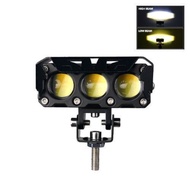 (Hadiah gratis)Lampu Tembak LED Laser D2 D3 Transformer 4 Mata Lampu Tembak SQL Mini Driving Lampu T