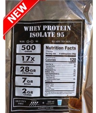 WPI95 Susu Protein 500gr Whey Protein Isolate 95 Diet OCD DEBM KETO MAYO Deficit