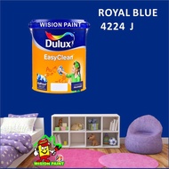 ROYAL BLUE 4224 J ( 5L ) ICI DULUX EASY CLEAN / EASYCLEAN INTERIOR PAINT