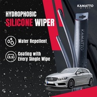Kamatto Wiper Mercedes Benz A-Class W176 Facelift (2012-2018) Hydrophobic Silicone Water Repelling C