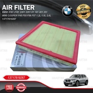 13717619267 AIR FILTER BMW 2161 2181 2201 2251 X1 18I 20I 25I MINI COOPER F45 F55 F56 F57 1.2L 1.5L 