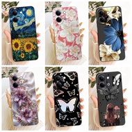 For Vivo Y05 Y11d 2026 Elegant Floral Girl Butterfly Pattern Phone Casing Vivo Y11D Y05 4G Protectiv