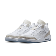 Giày bóng rổ cổ thấp Spizike Low All-Match chống trượt chống mài mòn dành cho nam màu trắng FQ1759-1