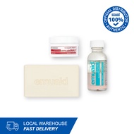[Official Seller] EMUAID® Acne Erasing Trio - Therapeutic Moisture Bar + EMUAIDMAX + Overnight Acne Treatment