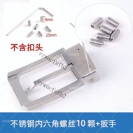 [Taiwan Hot Sale] Belt Accessories Screw Buckle Head Screw Belt Small Screw Plate Buckle Automatic B