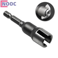 【NOOC】6.35mm Hex Shank Socket Adapter Nut Socket Wrench Slotted Butterfly Bolt 66mm