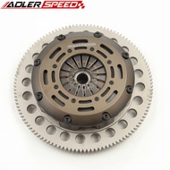 ADLERSPEED Racing Clutch Triple Plate Kit + Flywheel For 1980-1988 TOYOTA 4RUNNER PICKUP 22R 22RE