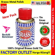 BRASSO Metal Polish Liquid Metal Brass Copper Chrome Polish 100% Original Genuine BRASSO UK Product 