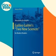[100% Original Books] - Galileo Galilei's "Two New Sciences" - for  by Alessandro De Angelis (UK edi