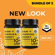 AorakiPeak Manuka Honey UMF 10+ (500g) – 100% Pure New Zealand Raw Honey, UMF License No: 3006 (EXP:
