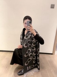 #百搭圍巾 全新未拆封   COACH經典 蔻馳披肩 ！手感
