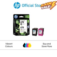 HP 678  Black / Tri-color Ink Cartridge, Combo 2-Pack HP Deskjet: 2645 / 4645 / 1515 / 2515 / 2545 /