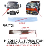 J124S04 CHROME WIPER PANEL 1TON HICOM 2.8 , NPR66 1TON LORRY TRUCK KROME CROME