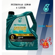ORIGINAL Petronas Syntium 500 SN/CF Engine Oil Mineral "Minyak Hitam" 15W40 / 15W-40/ 15/40 (4L)