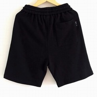 agnes b. Embroidered Pure Cotton Shorts - Elastic Waist