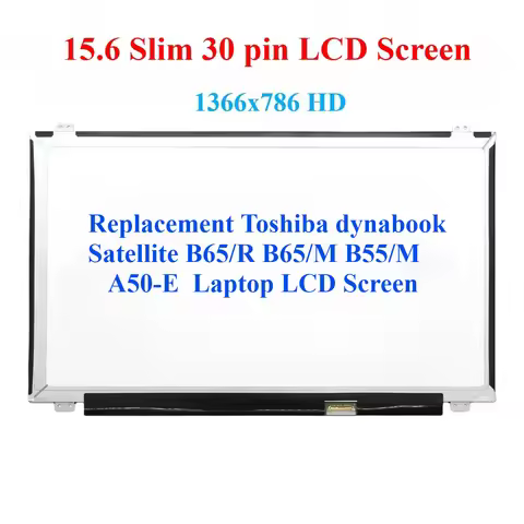 For Toshiba dynabook Satellite B65/R B65/M B55/M A50-E Laptop LCD Screen