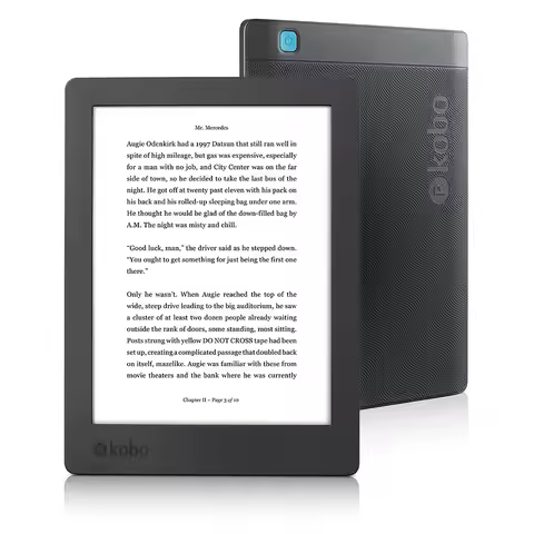 KOBO Aura H2O edition2 6.8" e-Reader N867 256PPI e-ink screen IPX8 waterproof eBook 1440x1080 e-book