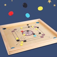 Wooden board Puzzle Board Game,Carrom Board Papan Karom [Ready Stock]