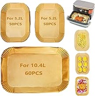 Airfryer Baking Paper for Ninja AF500EU, AF500EUCP 10.4L DualZone FlexBasket Air Fryer, Air Fryer Ac