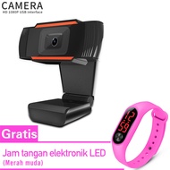 ļ¼jam tangan xiaomi gratisļ¼Webcam FULL HD 1080P/720P Webcam PC/Laptop Kamera USB Video Conference Web
