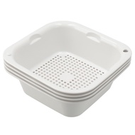 NITORI STACKABLE COLANDER BAT SET