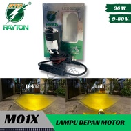 Lampu Utama Led RTD Mini Projector H4 Projie LENS Motor Mobil M01X NEW