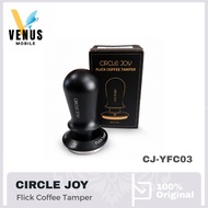 Circle Joy Coffee Tamper Flick 30lbs 51mm CJ-YFC03 Espresso Stainless Steel Premium