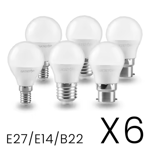 6Pcs/lot Energy Saving Globe Led Bulb 220V E27 E14 B22 Bulb Lamp 3W 5W 6W 7W Leds Cool Light for Hom
