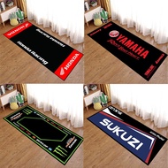 80x200cm Motorcycle Display Carpet Motorcycle Parking Anti-slip Mat Yamaha R1 Carpet for Honda BMW A
