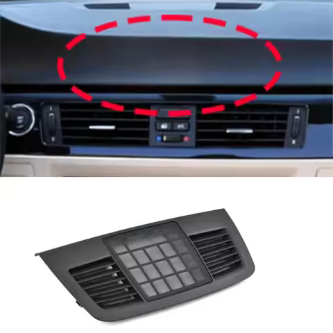 #59O caro Cover,Car Dashboard Speaker Cover for BMW 3 Series E90 E91 E92 E93 (Black)