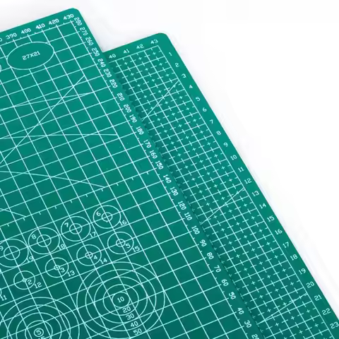 Multi-purpose PVC Cutting Pad A3-A4/A4-A5 Size Switching Waterproof Cutting Mat Foldable Carving Boa