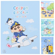 Crayon Shin-Chan 16K Horizontal Line Fixed Page Notebook [Jiucheng Jiu Stationery] Crayon Shin-Chan 