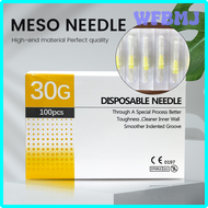 WFBMJ 25G 27G 13Mm 30G 4/13/25Mm Superfine Teeth เข็มใช้แล้วทิ้งชลประทานขนาดเล็กเจ็บปวดอะไหล่เครื่อง