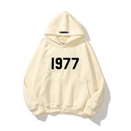 [Xinruyi] Loose Long-Sleeved Hoodie T University TESSENTIALS Double Line FOG Street Wear High Street