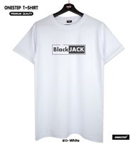 เสื้อยืดลาย BLACKJACK ผ้า cotton 100% อย่างดี