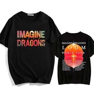 Imagine Dragons Loom Tour 2025 T-Shirt Short Sleeve Cotton Men And Women Clothing