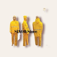 Original Samudra Yellow Safety Raincoat Raincoat Jacket