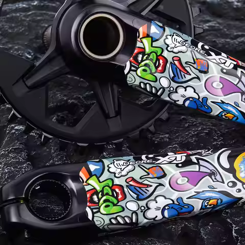 For SHIMANO M8100 XT/Deore Crankset Decals DIY Protective Crank Stickers Decoration